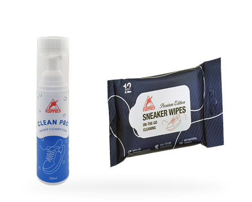 Bọt vệ sinh giày Clean Pro và khăn lau Sneaker Wipes
